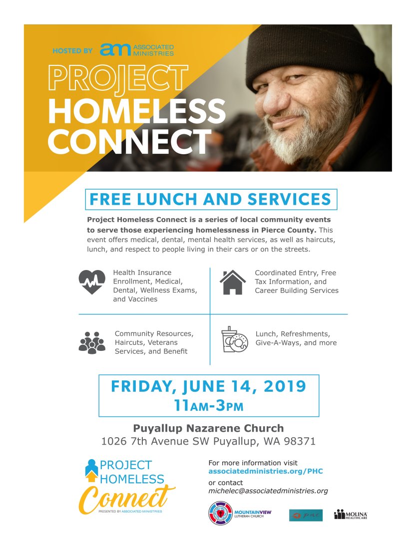 Project Homeless Connect Mountain View Lutheran Church